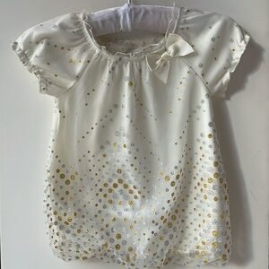 Dressy blouse for toddler girl